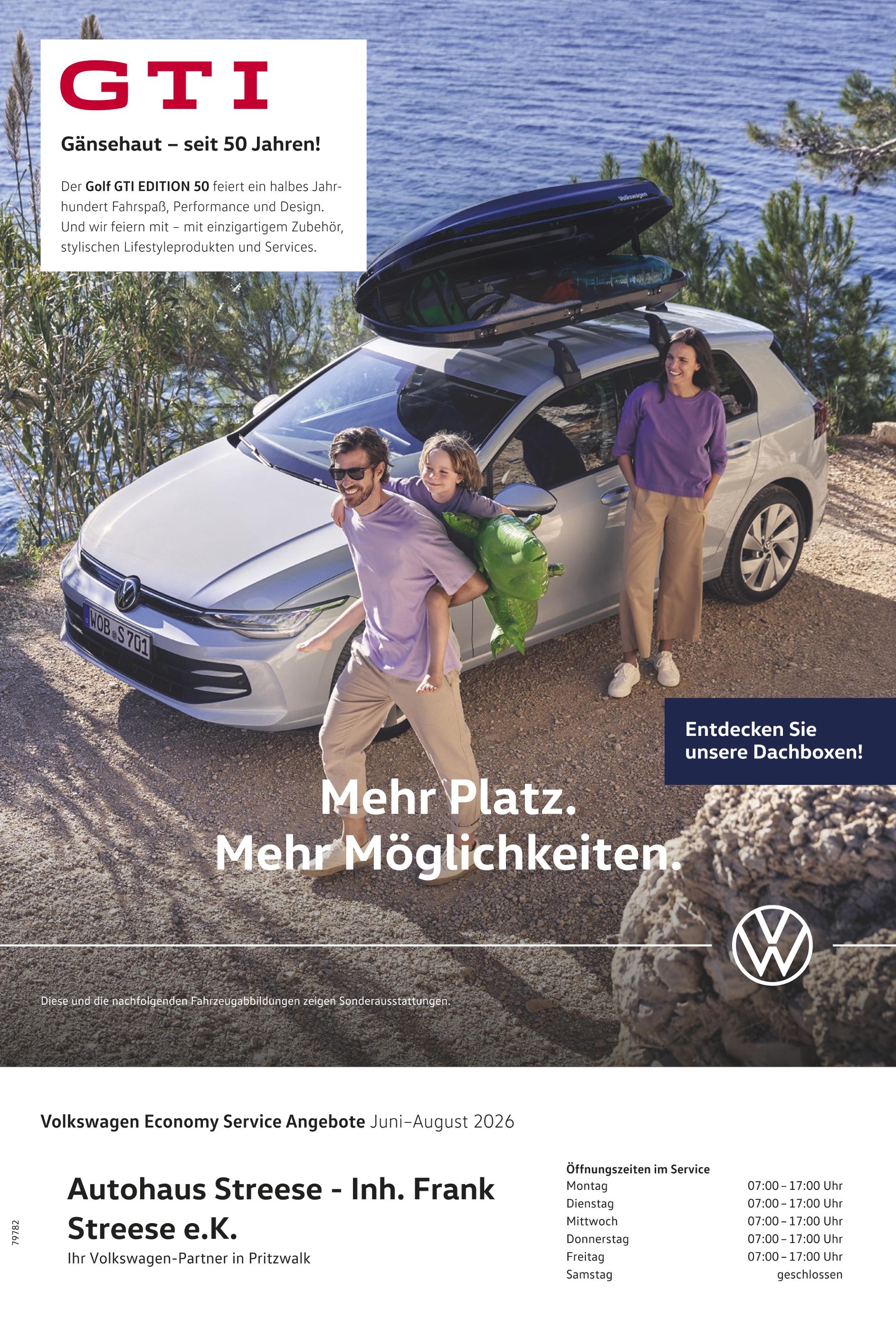 Volkswagen Prospekt für Meyenburg: Mehr Platz. Mehr Möglichkeiten., 1 Seite, 01.06.2026 - 31.08.2026